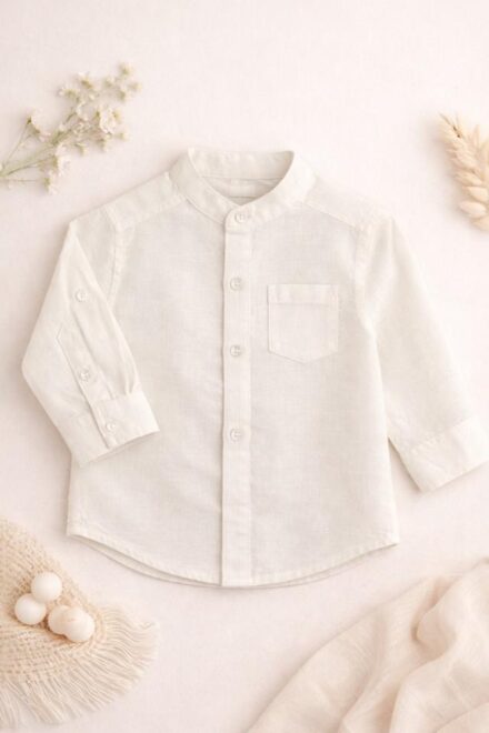 Camisa cuello mao