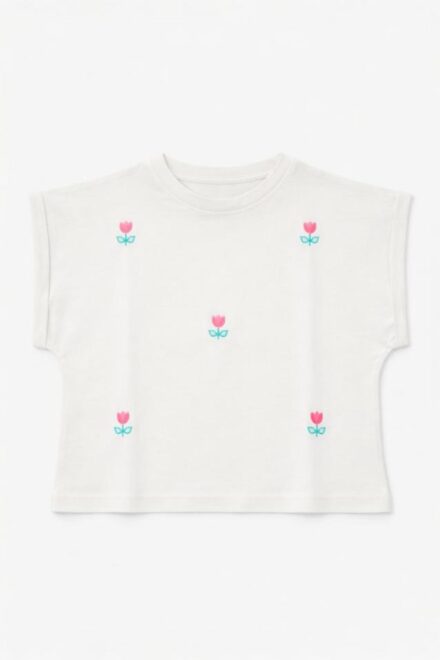 Camiseta flores
