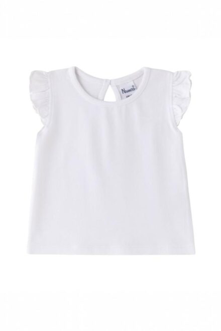 Camiseta niña volantes