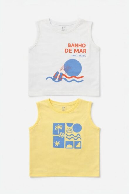 Camiseta pack tirantes
