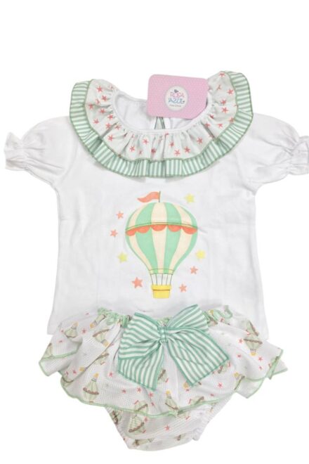 Conjunto braguita globos