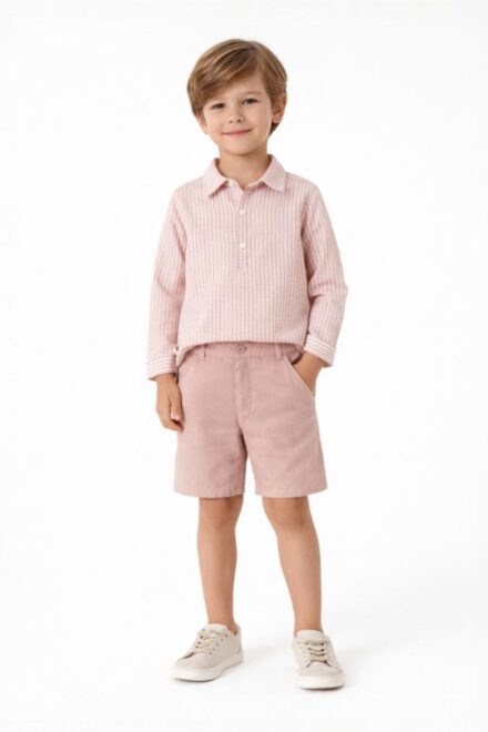 Conjunto camisa rayas
