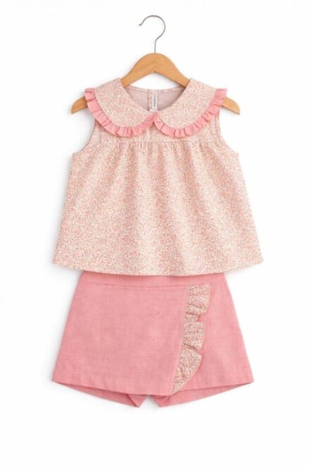 Conjunto falda pantalo familia kanpur -calamaro
