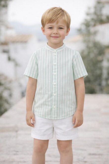 Conjunto niño camisa