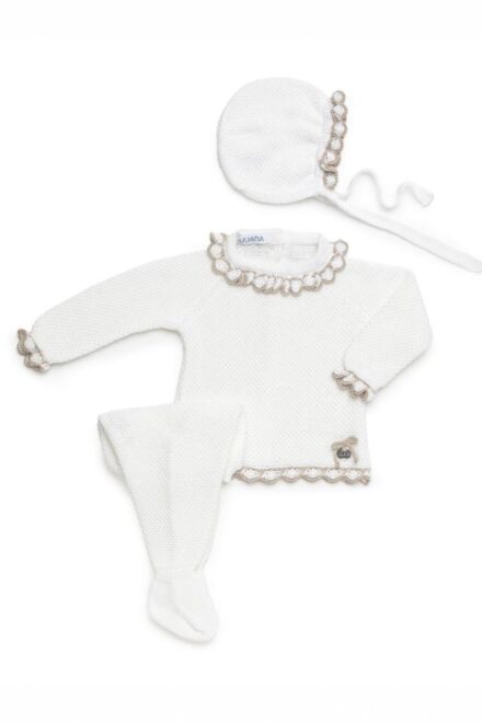 Conjunto polaina perle
