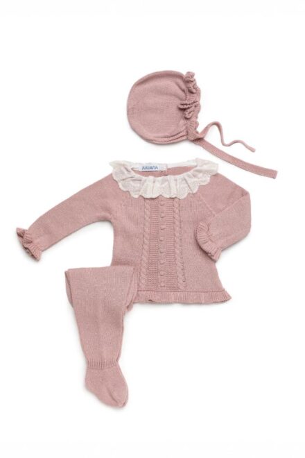 Conjunto polaina perle