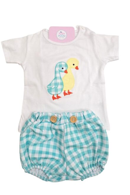 Conjunto ranita patos