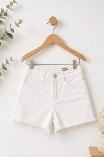 Pantalon bajo deflecado