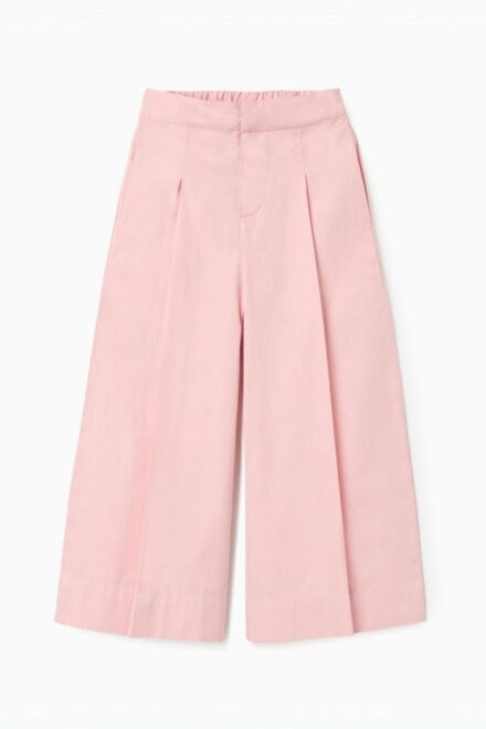 Pantalon culotte pinzas