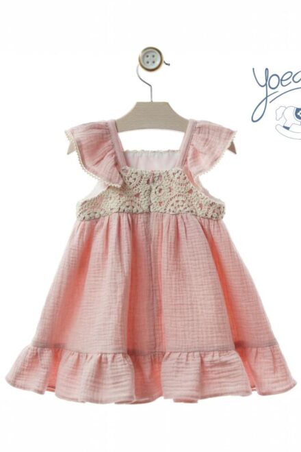 Vestidos bambula rosa