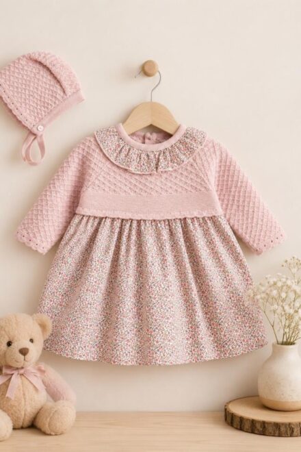 Vestido estampado flores