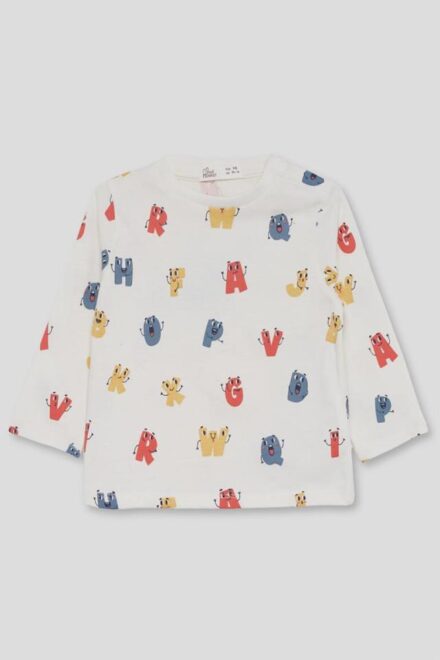 Camiseta letras