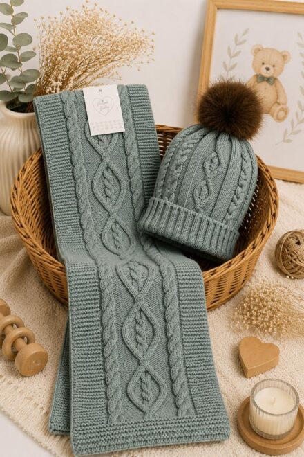 Conjunto bufanda y gorro