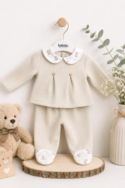 Conjunto cuello bebe
