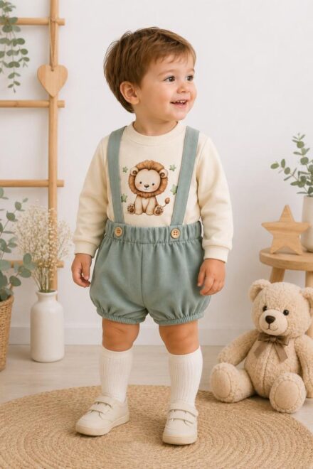 Conjunto ranita leon