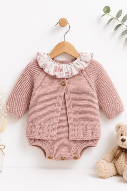 Conjunto ranita tres piezas