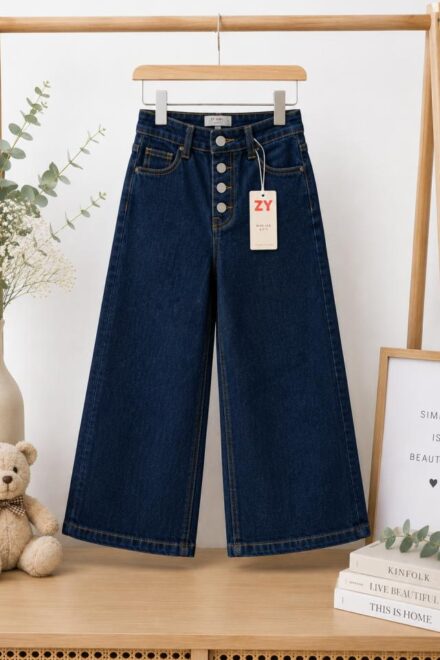 Pantalon vaquero culotte
