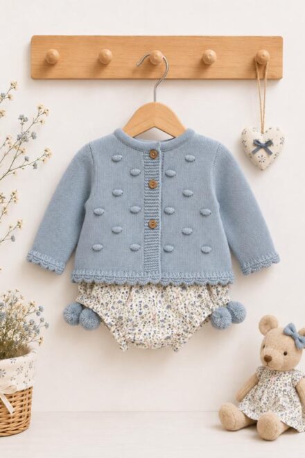 Conjunto chaqueta y braguita