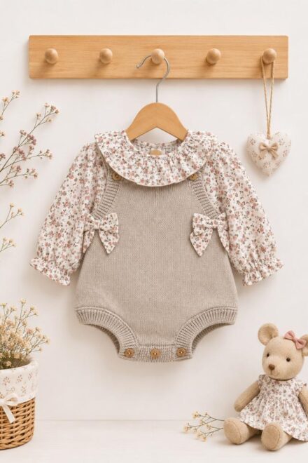Conjunto ranita y camisa