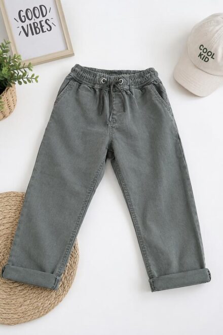 Pantalon cintura engomada