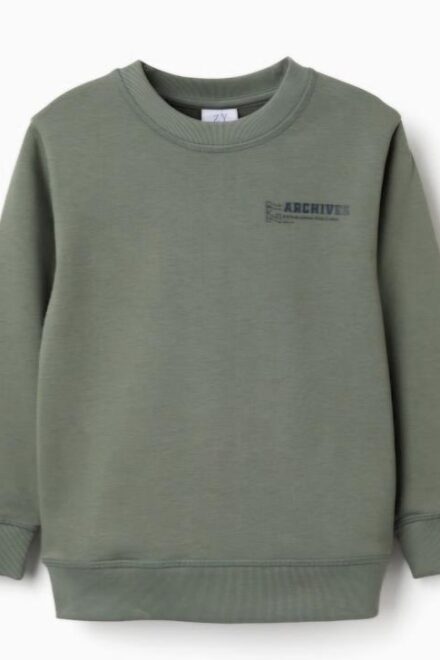 Sudadera sin afelpar
