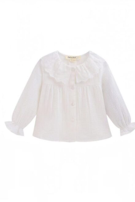 Camisa cuello volante