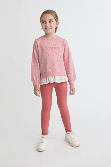 Chándal sudadera flores