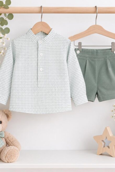 Conjunto camisa vichy