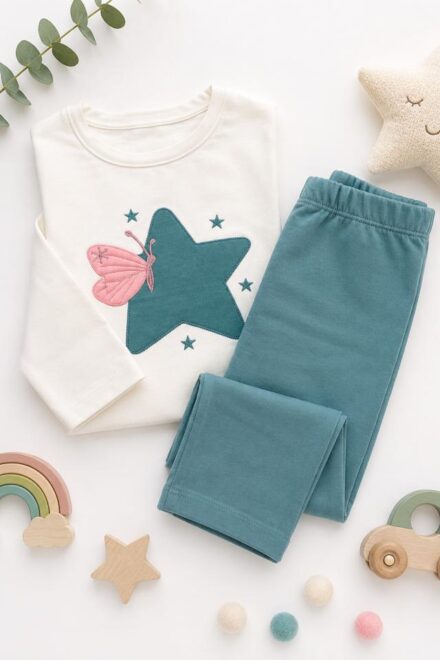 Conjunto legging mariposa