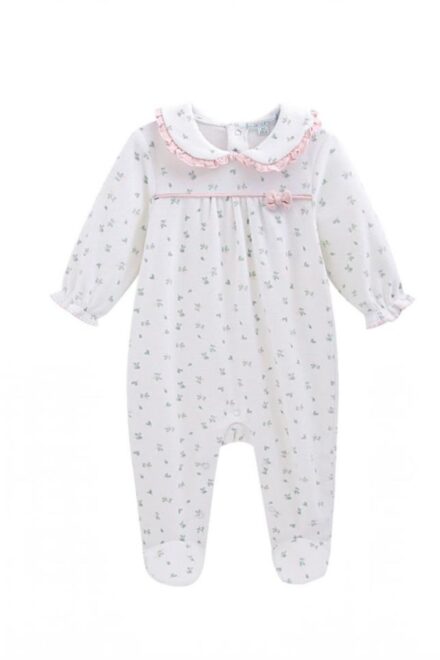 Pijama terciopelo crudo